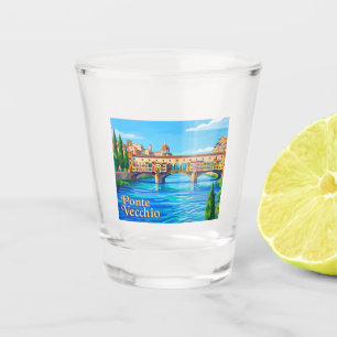 Ponte Vecchio Italië Shot Glas