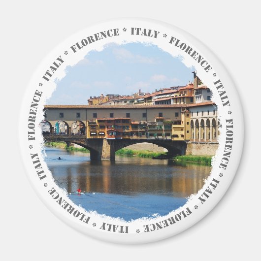 Ponte Vecchio Magnet (Devant)