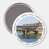 Ponte Vecchio Magnet Magneet (Voorkant / Achterkant)
