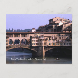 Ponte Vecchio (Oude brug) BRIEFKAART