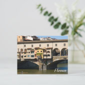 Ponte Vecchio (oude brug) - Florence, Italië Briefkaart (Staand voorkant)