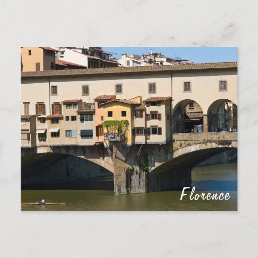 Ponte Vecchio (oude brug) - Florence, Italië Briefkaart (Voorkant)