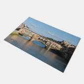 Ponte Vecchio (oude brug) - Florence, Italië Deurmat (Schuin)