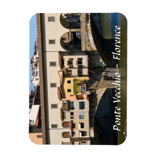 Ponte Vecchio oude brug - Florence, Italië Magneet (Verticaal)