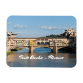 Ponte Vecchio oude brug - Florence, Italië Magneet (Horizontaal)