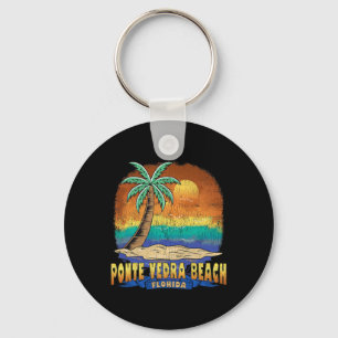 Ponte Vedra Beach Florida Vintage in nood Souve Sleutelhanger