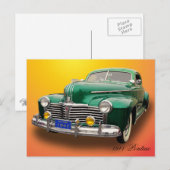 PONTIAC 1941 BRIEFKAART (Voorkant / Achterkant)