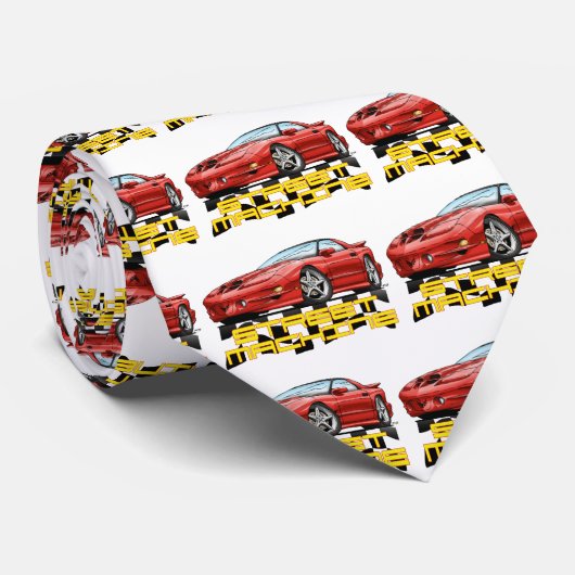 Pontiac 4e Gen. Trans Am Stropdas (Opgerold)