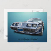 PONTIAC FIREBIRD 1979 BRIEFKAART (Voorkant / Achterkant)