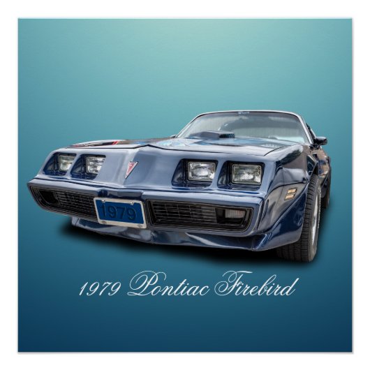 PONTIAC FIREBIRD 1979 PERFECT POSTER (Voorkant)