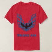 Pontiac Firebird TransAm Blue T-shirt (Design voorkant)