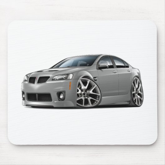 Pontiac G8 GXP Silver Car Muismat (Voorkant)
