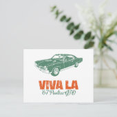 Pontiac GTO 1967 Briefkaart (Staand voorkant)