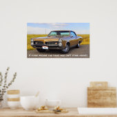 Pontiac GTO 1967 Poster (Keuken)