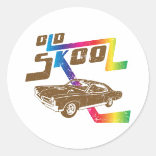 Pontiac GTO 1967 Ronde Sticker