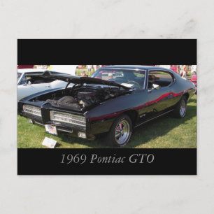 Pontiac GTO 1969 Briefkaart