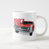 Pontiac GTO Red 1967 Extra Grote Beker (Rechts)
