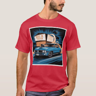 Pontiac GTO Vintage Amerikaanse Muscle Car vriende T-shirt