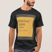 Pontiac John Bladwijzer T-shirt (Voorkant)