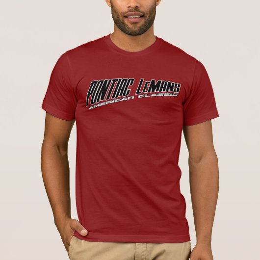 Pontiac LeMans - Slanted Design American Classic T-shirt (Voorkant)