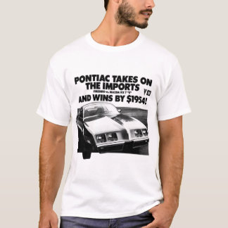 Pontiac neemt de invoer van Smokey en de bandit ov T-shirt