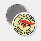  Pontiac-onderdeelteken Magneet (Voorkant / Achterkant)