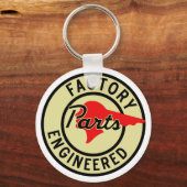 Pontiac-onderdeelteken Sleutelhanger (Voorkant)