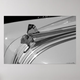 Pontiac Silver Streak Hood Ornament Poster