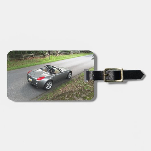 Pontiac Solstice Bagagelabel (Voorkant horizontaal)