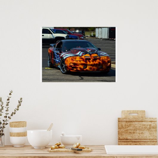 Pontiac Trans Am Ram Air Poster (Keuken)