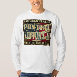Pontiac Ventura II Classic Car Builin in the USA T-shirt
