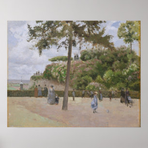 Pontoise   1874 poster