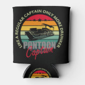 Ponton Captain Gift Regular Captain Only meer Dru Blikjeskoeler (Voorkant)