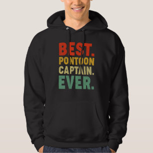 Pontonboot Grootste Pontonkapitein Ooit Hoodie