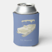 Pontoon Boat Persoonlijke Koelbox Blikjeskoeler (Blikje Achterkant)