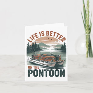 Pontoon Captain Pontoon Boat Vakantie Summ Kaart