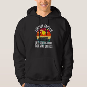 Pontoon Kapitein als reguliere kapitein maar meer Hoodie