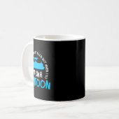 Pontoon Kapitein Bootvaren Meer Cadeau Koffiemok (Voorkant links)