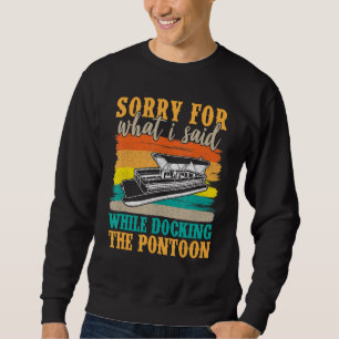 Pontoon Kapitein Pontoon Boat Party Boating 5 Trui