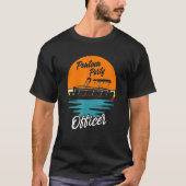 Pontoon Party-on-film Boeing - Retro Sunset B T-shirt (Voorkant)