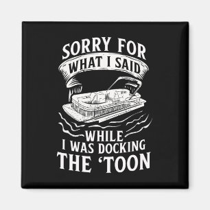 Pontoon Pontoon Toon Pantoon Pontoon Boat Lake Magneet