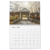 Ponts couverts du calendrier américain (Jan 2026)