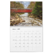 Ponts couverts du calendrier américain (Mar 2027)