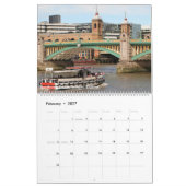 Ponts de Grande-Bretagne Calendrier 2027 (Feb 2027)
