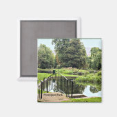 Pontypoolpark in Torafen, Wales Magneet (Voorkant / Achterkant)