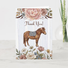 Pony Bedankkaart