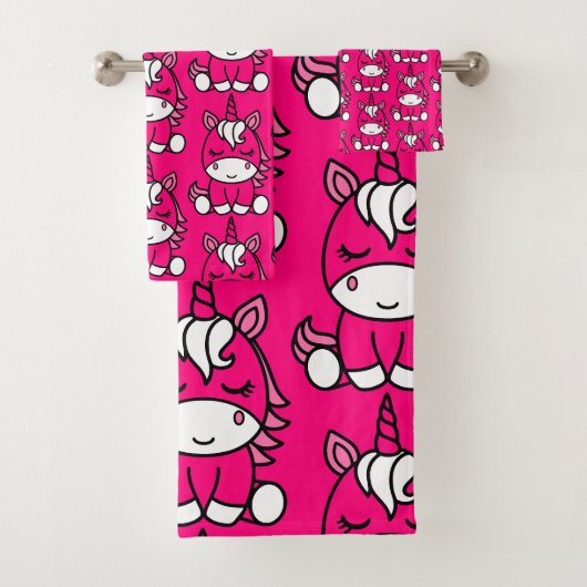 Pony de licorne rose (En situation)