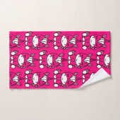 Pony de licorne rose (Serviette à main)