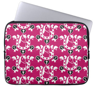 Pony Dressuur Home Decor Laptop Sleeve