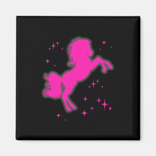 Pony en hakken liefhebber roze meisjes clubs disco magneet